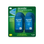 Nicorette® Mint 4 mg, lisované pastilky 4x20 ks